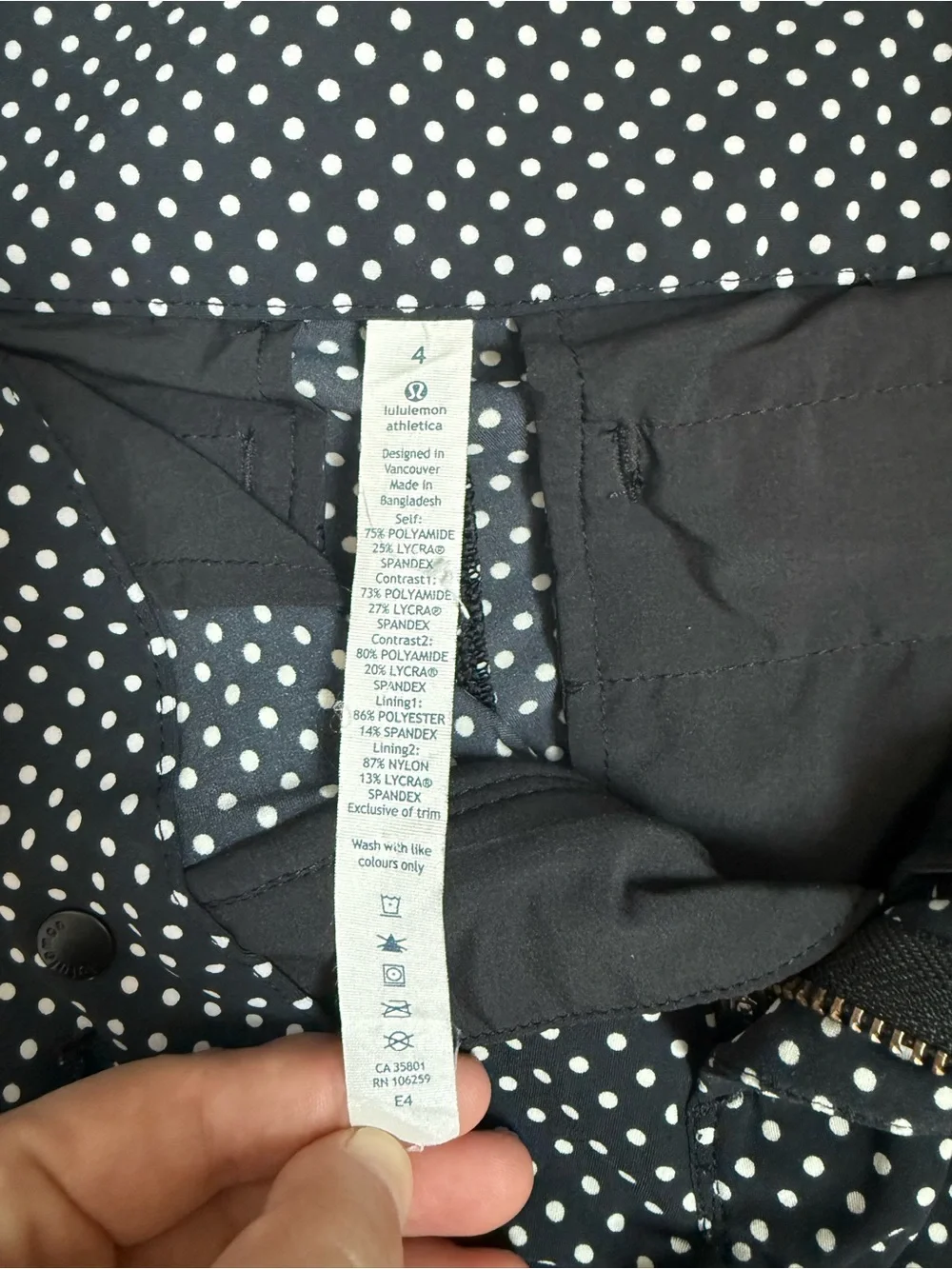 Lululemon Departure Pant Size 4
